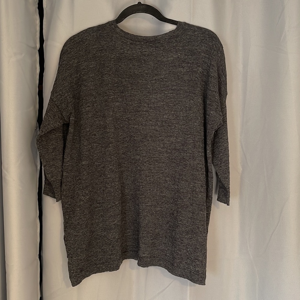 J Crew Black Sweater Medium - Picture 3 of 3